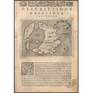 Girolamo Porro (1567-1599 (fl.)), Descittione dell'isola di Santorini
