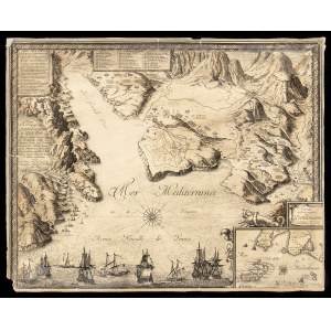 Sébastien Pontault de Beaulieu (1612-1674), Carte du Gouvernement de Portolongone ( Porto Azzurro - Isola d'Elba)
