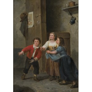 FRANS DE BEUL, SEIFENBLASEN, 1867