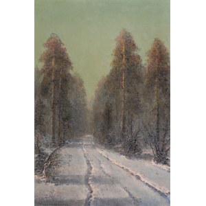 Victor Koretsky, WAY IN THE WINTER FOREST