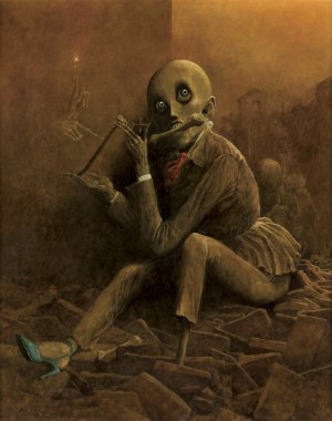 Zdzisław Beksiński, BEZ TYTUŁU, 1971