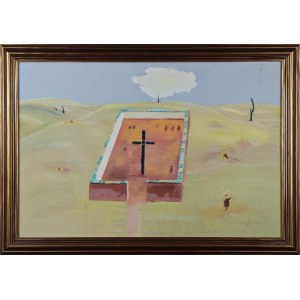 Rafał MALCZEWSKI (1892-1965), Cmentarz, ok. 1950