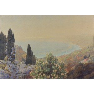 Gerard WOLFF (1882-1962), Landschaft mit Zypressen, 1924