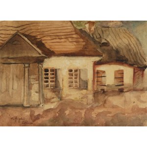 Natan SPIEGEL (1890-1942), Motif from Kazimierz Dolny