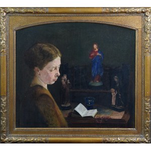Maler unbestimmt, 19./20. Jahrhundert, Gebet, 1897