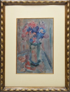 Adam MARCZYŃSKI (1908-1985), Kwiaty w wazonie
