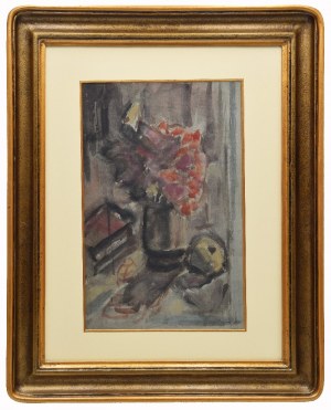 Adam MARCZYŃSKI (1908-1985), Martwa natura z kwiatami