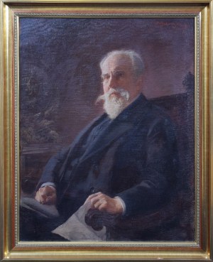 Stanisław BATOWSKI-KACZOR (1866-1946), Portret Tadeusza Rutowskiego, 1915