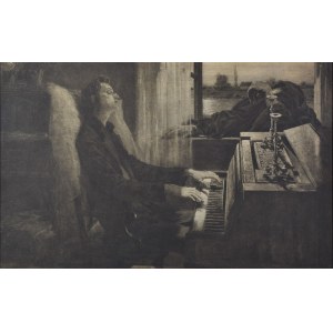 Józef KRZESZ-MĘCINA (1860-1934), Die letzten Akkorde von Chopin