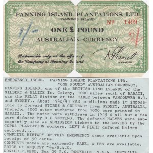 Australia 1 pound 1942