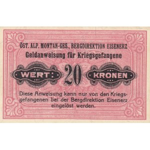 Austria 20 Kronen Soviet war prisoners money