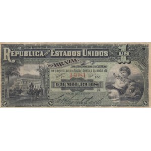 Brazil 1 Mil Reis 1891