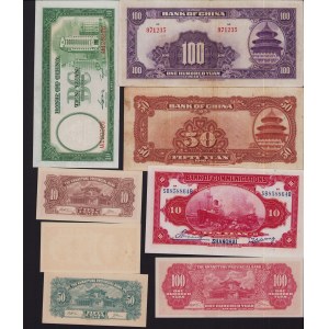 Lot of paper money: China (8)