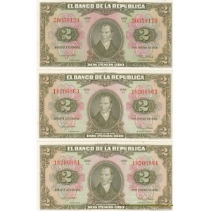 Colombia 2 Pesos oro 1955 (3)