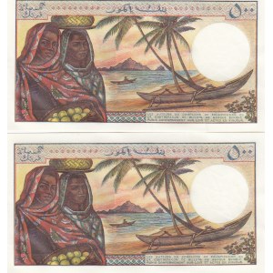 Comoros 500 Francs 1976 (2)