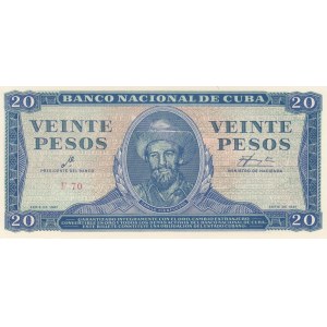 Cuba 20 Pesos 1961
