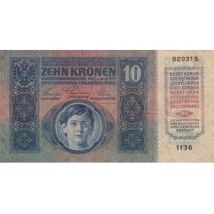 Czehoslovakia 10 Korun 1919