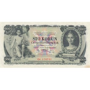 Czehoslovakia 100 Korun 1931 specimen