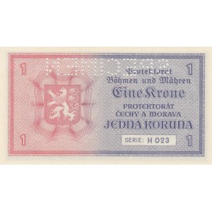 Bohemia & Moravia 1 Krone 1940 specimen