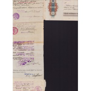 Estonia bill of credit & Court judgement for not paying 1925