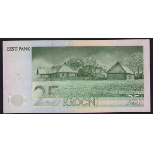 Estonia 25 krooni 1991 ZZ - Replacement note