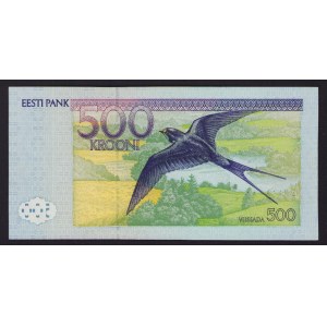 Estonia 500 krooni 1996 AL - Printing Error
