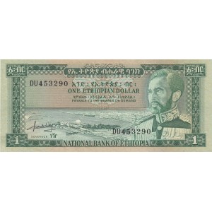 Ethiopia 1 Dollar 1966