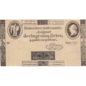 France 25 Livres 1791
