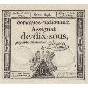 France 50 Sols 1793