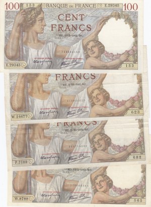 France 100 Francs 1939-42 (4)