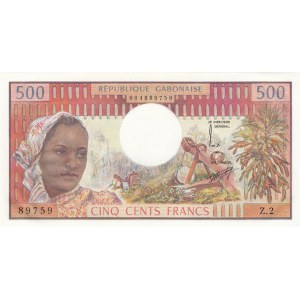 Gabon 500 Francs 1974