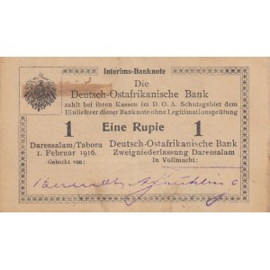 German East- Africa 1 Rupee 1916