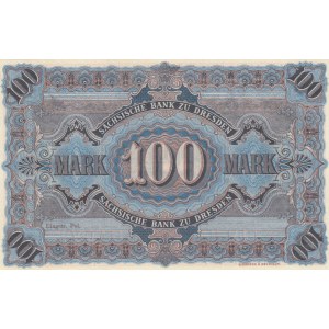 Germany 100 Mark 1911 Saxony