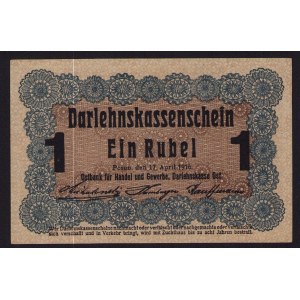 Germany, Posen - Darlehnskasse Ost 1 rouble 1916