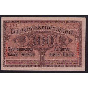 Germany, Lithuania, Kowno (Kaunas) 100 Mark 1918