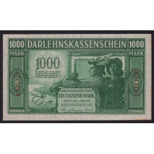 Germany, Lithuania, Kowno (Kaunas) 1000 Mark 1918