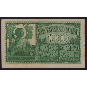 Germany, Lithuania, Kowno (Kaunas) 1000 Mark 1918