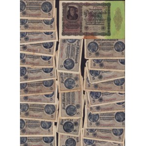 Lot of paper money: Germany (61)