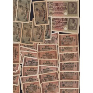 Lot of paper money: Germany (61)
