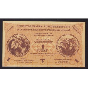 Germany, Russia Ostland 1 Punkt 1944 - Point voucher