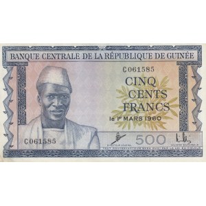Guinea 500 Francs 1960