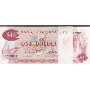 Guyana 1 Dollar 1966-92 (100)