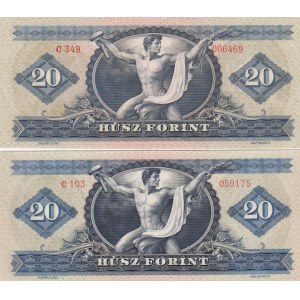 Hungary 20 Forint 1962,65 (2)