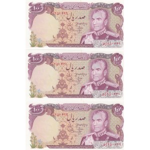 Iran 100 Rials 1974-79 (3)