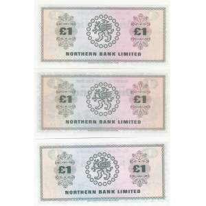 Ireland Northern 1 Pound 1970,71,78 (3)
