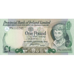 Ireland Northern 1 Pound 1977 low #