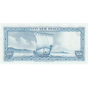 Isle of Man 50 New Pence 1971