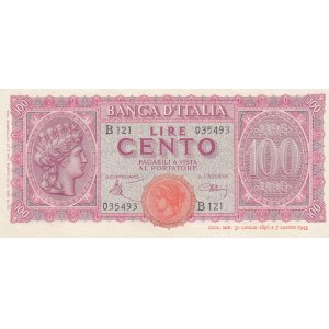 Italy 100 Lire 1944