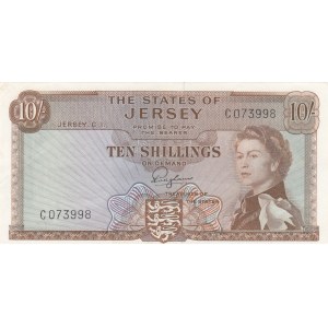 Jersey 10 Shillings 1963