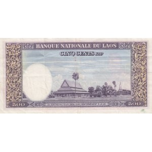 Laos 500 Kip 1957